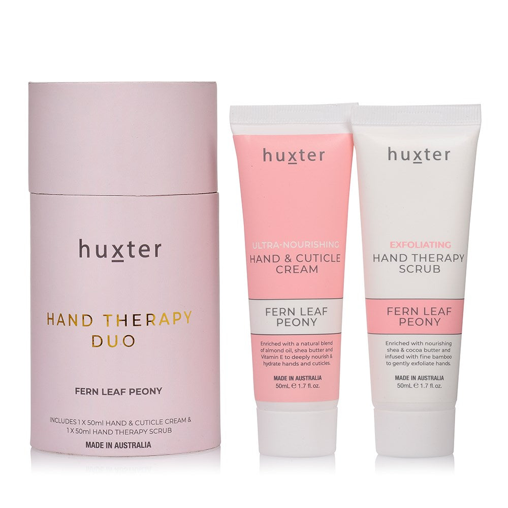 Hand Therapy Duo - Pale Pink - Fern Leaf Peony