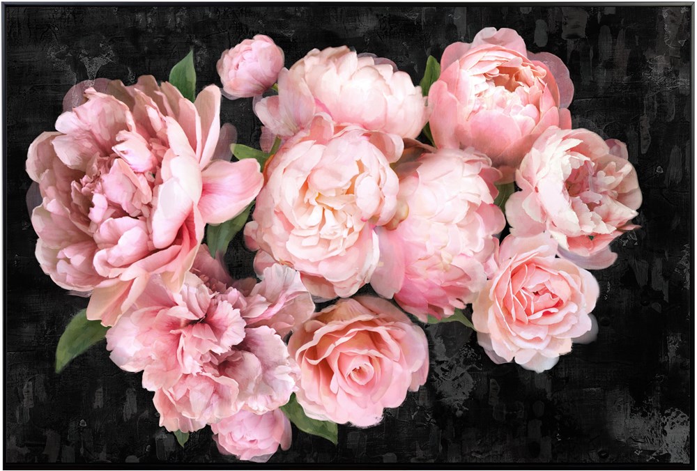 Make me blush framed canvas 800 X 1200MM
