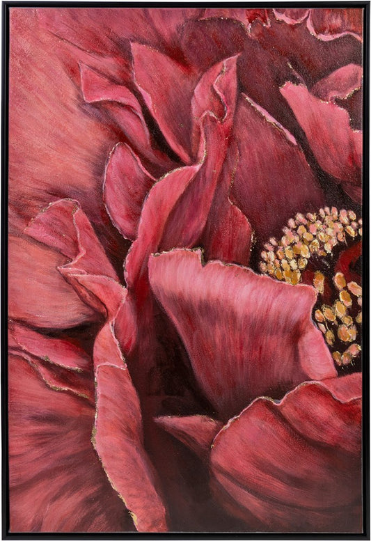 Petal Obsession Framed Oil Painting Print