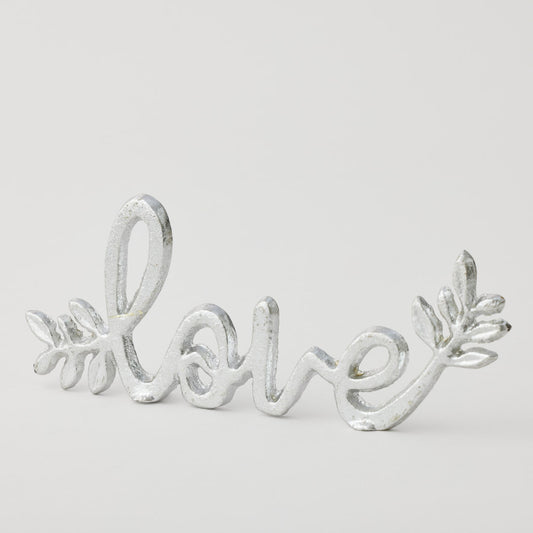 Love Sculpture Silver