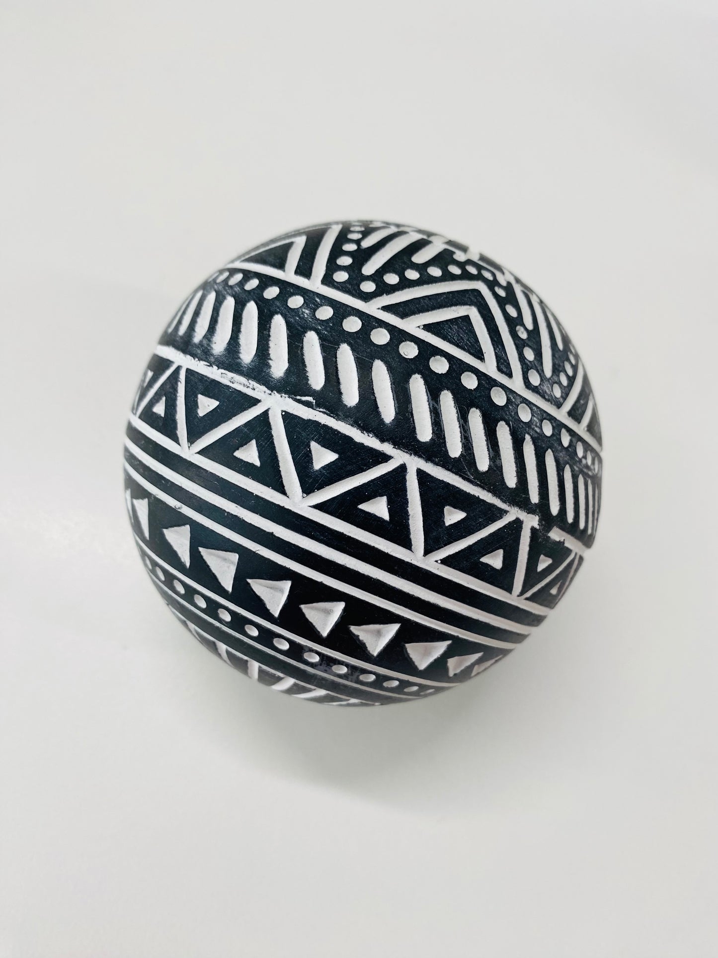Black and white Decorative Ball