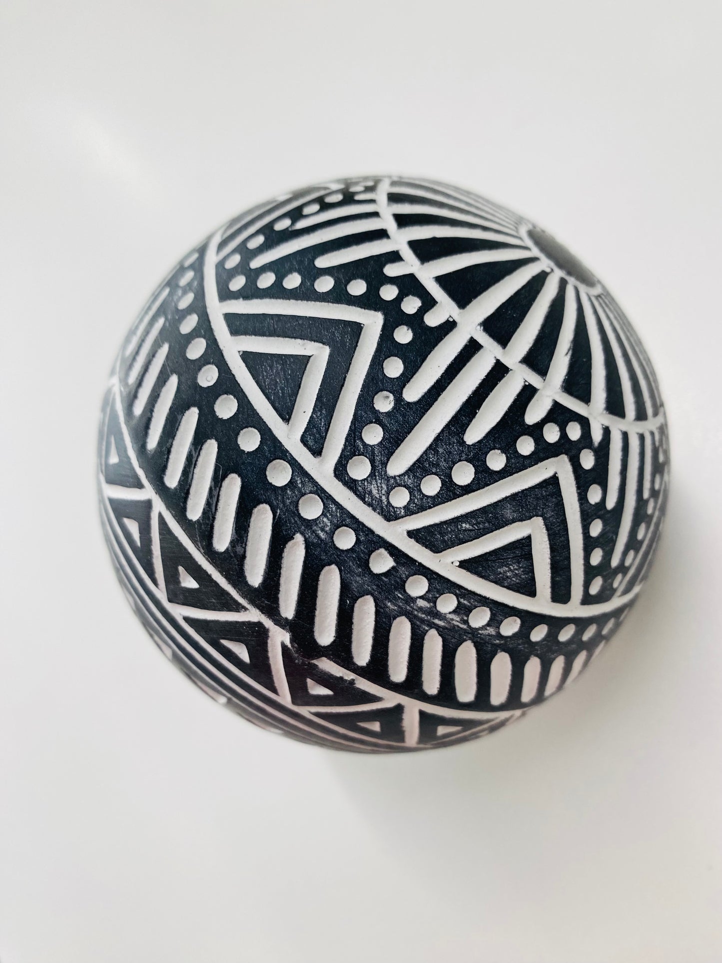 Black and white Decorative Ball
