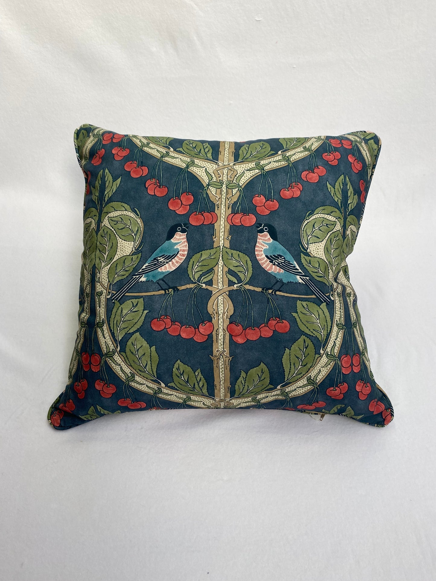 Birds and Cherries 50cm Cushion