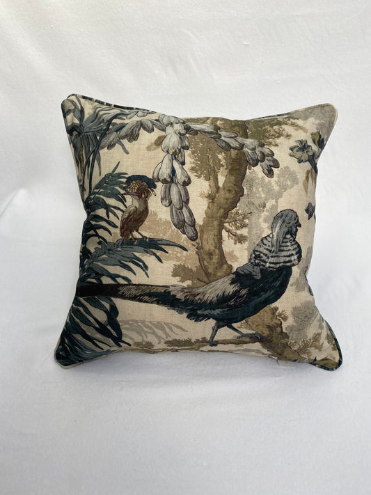 50cm Glyndebourne Printed cotton Cushion