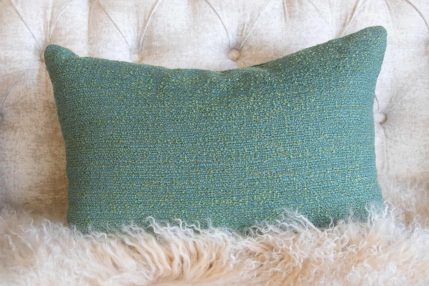 Outdoor Boucle Cushion