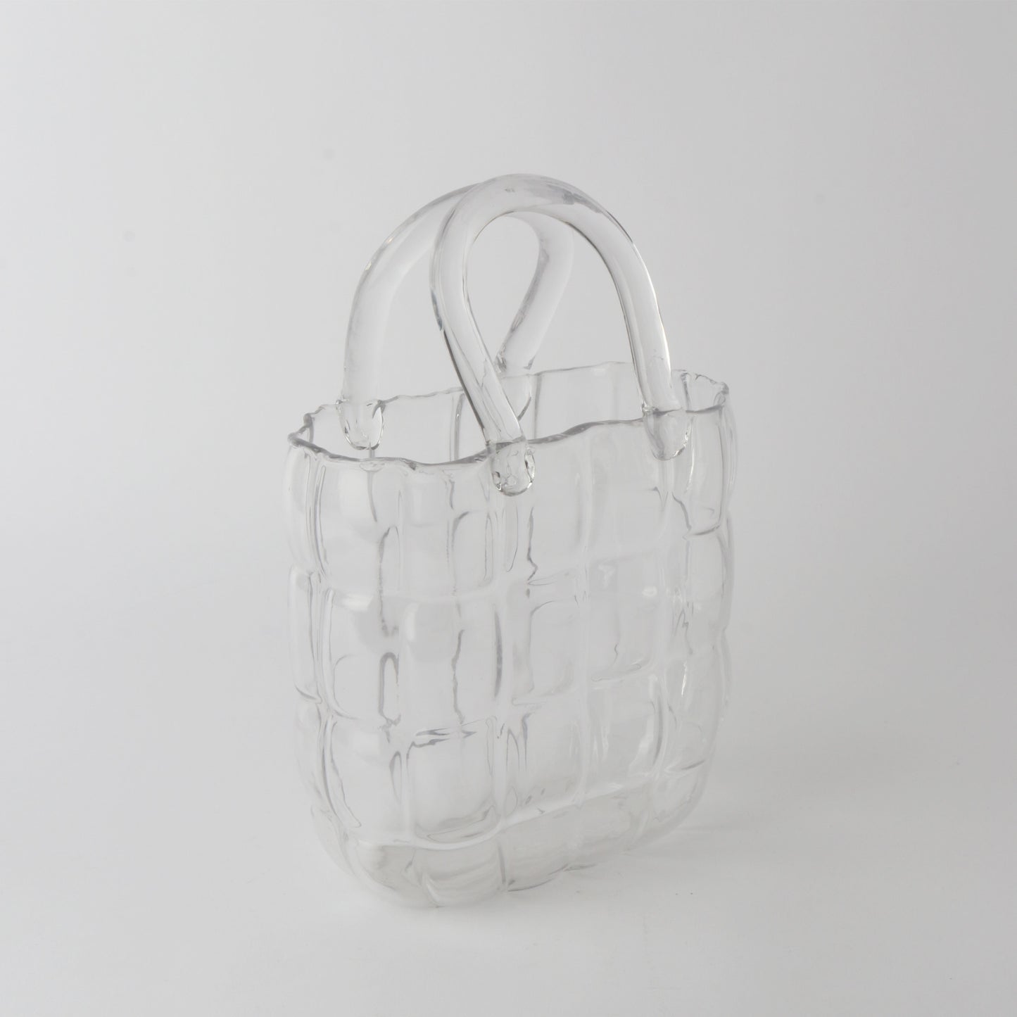 Glass Handbag Vase