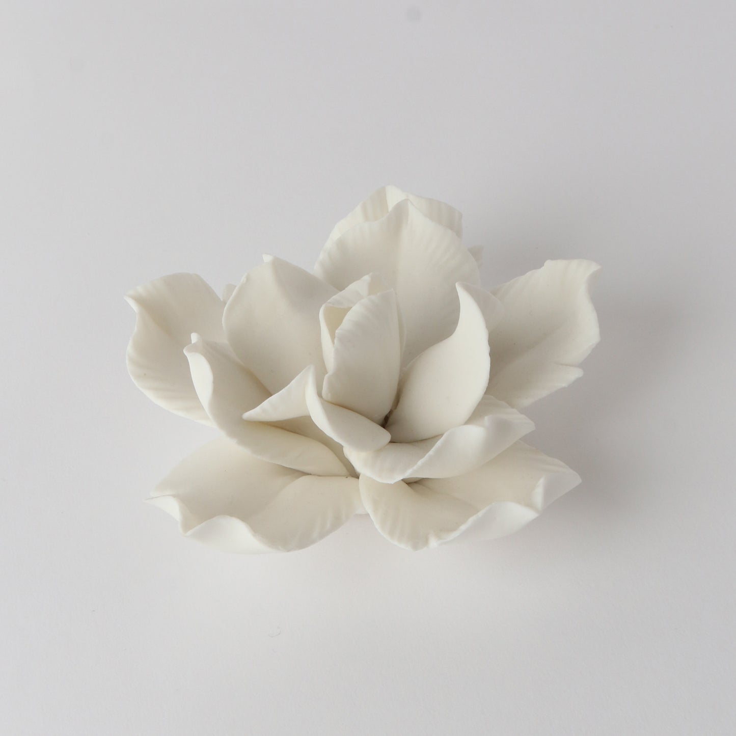 White Porcelain Floral Ornament 2