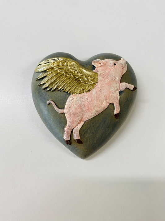 Pigs might fly Heart