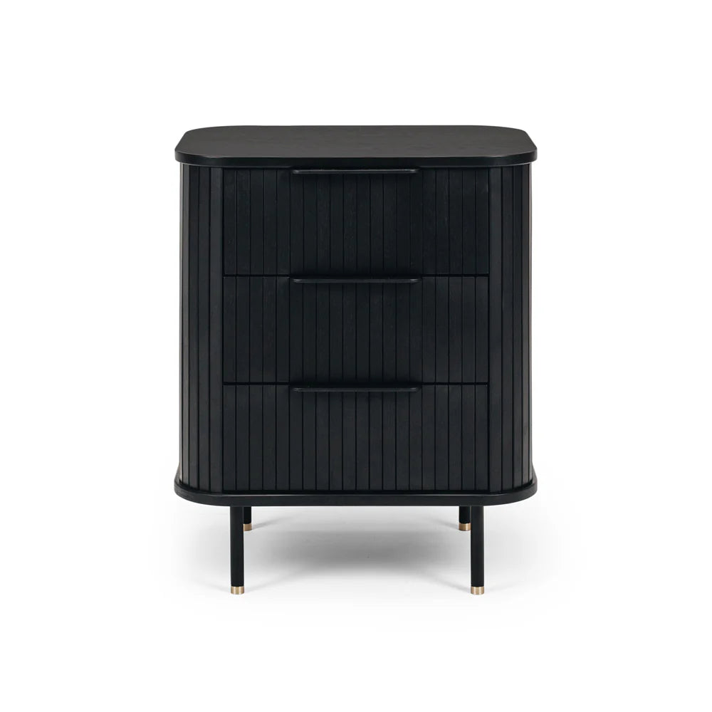 Anders 3 Drawer Bedside