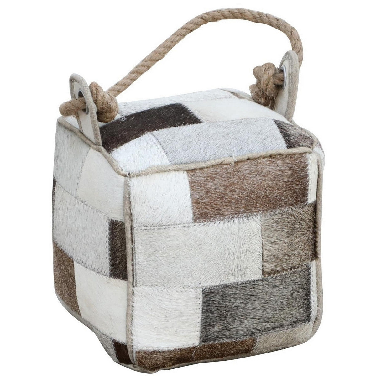 Goat Skin Door Stopper cube