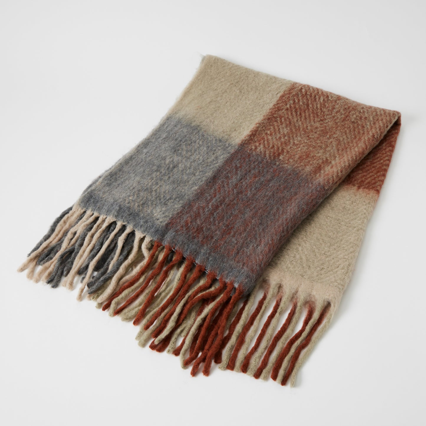 Bristol Brushed Wool Blend Throw