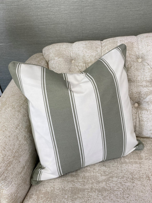Perennial Stripe Sage 50cm Cushion