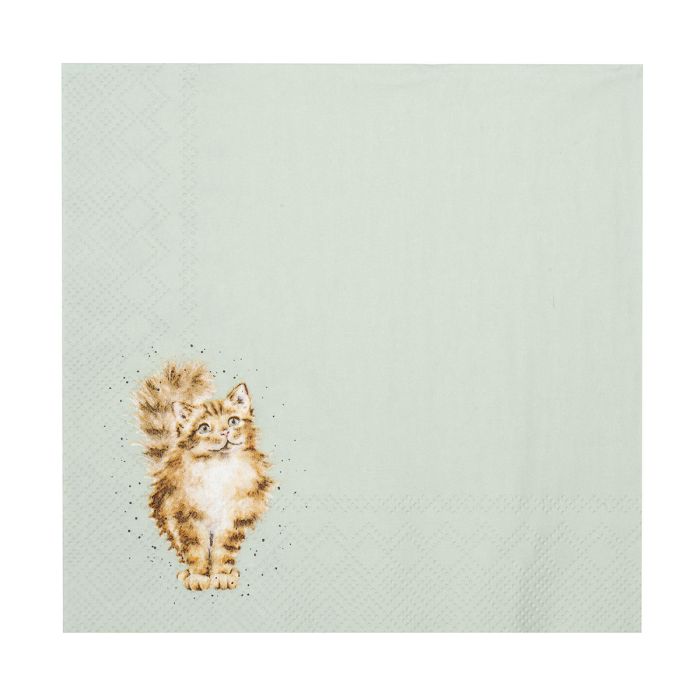 Wrendale Feline Good Lunch Paper Napkin
