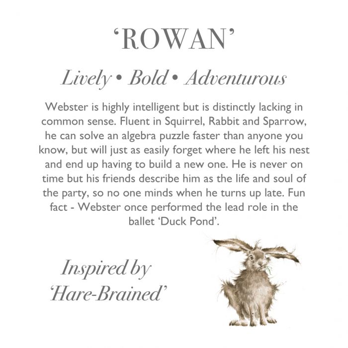 Wrendale Rowan Hare Large Plush Toy