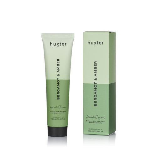 Huxter Hand Cream Duo 100ml - Bergamot & Amber