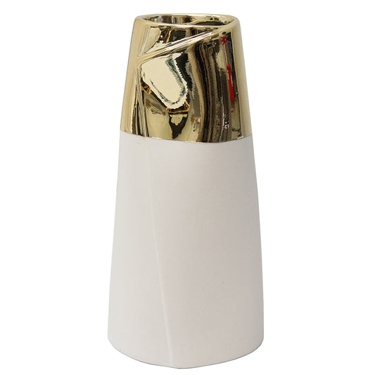 Gold Dipped Vase