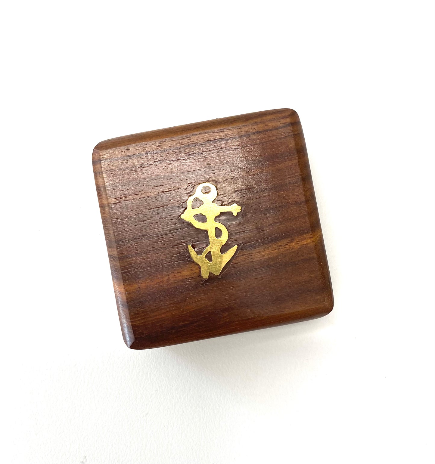 Compass in Wooden Box