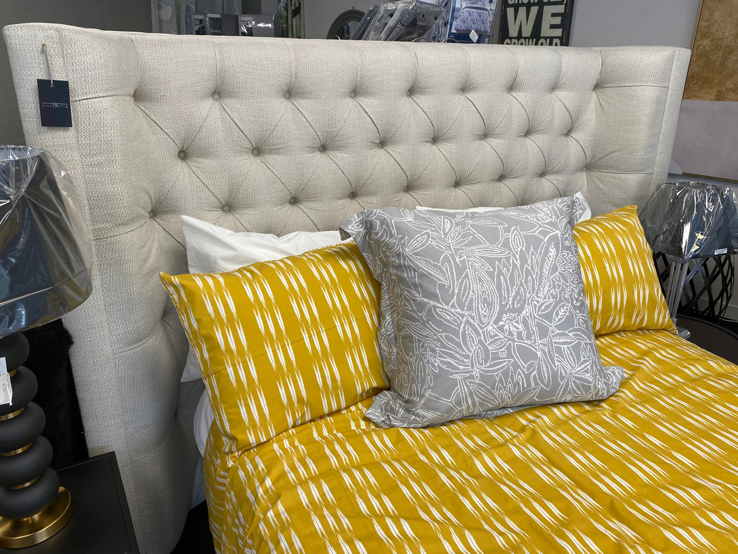 Wing Headboard Queen Size