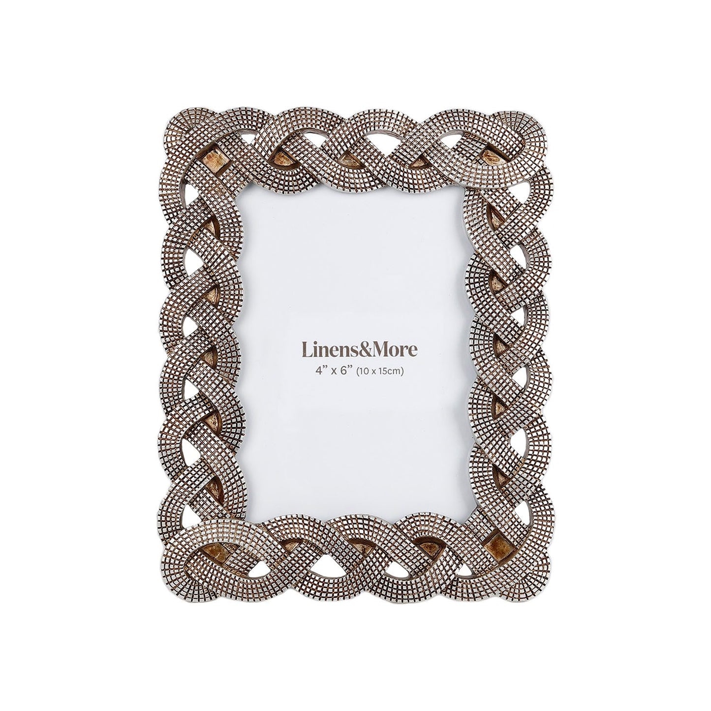 Grid Rope 4 x 6 Photo Frame