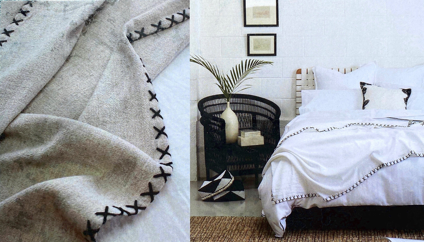 Seneca Okovango Stitch Throw