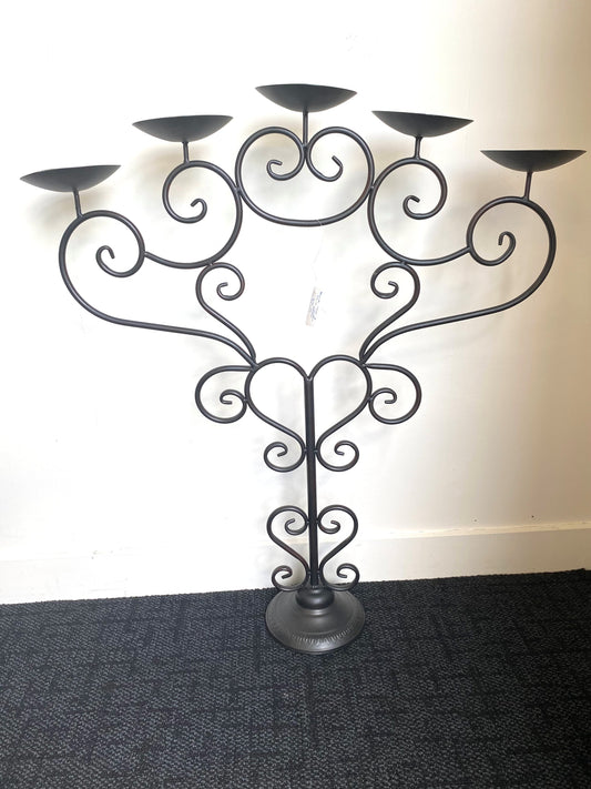 Metal Candle Holder 5 point