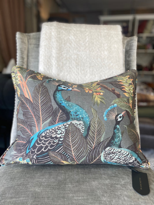Mokum Royal Peacock Cushion