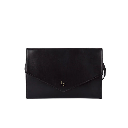 Lund & Co Afton Envelope Clutch - Black