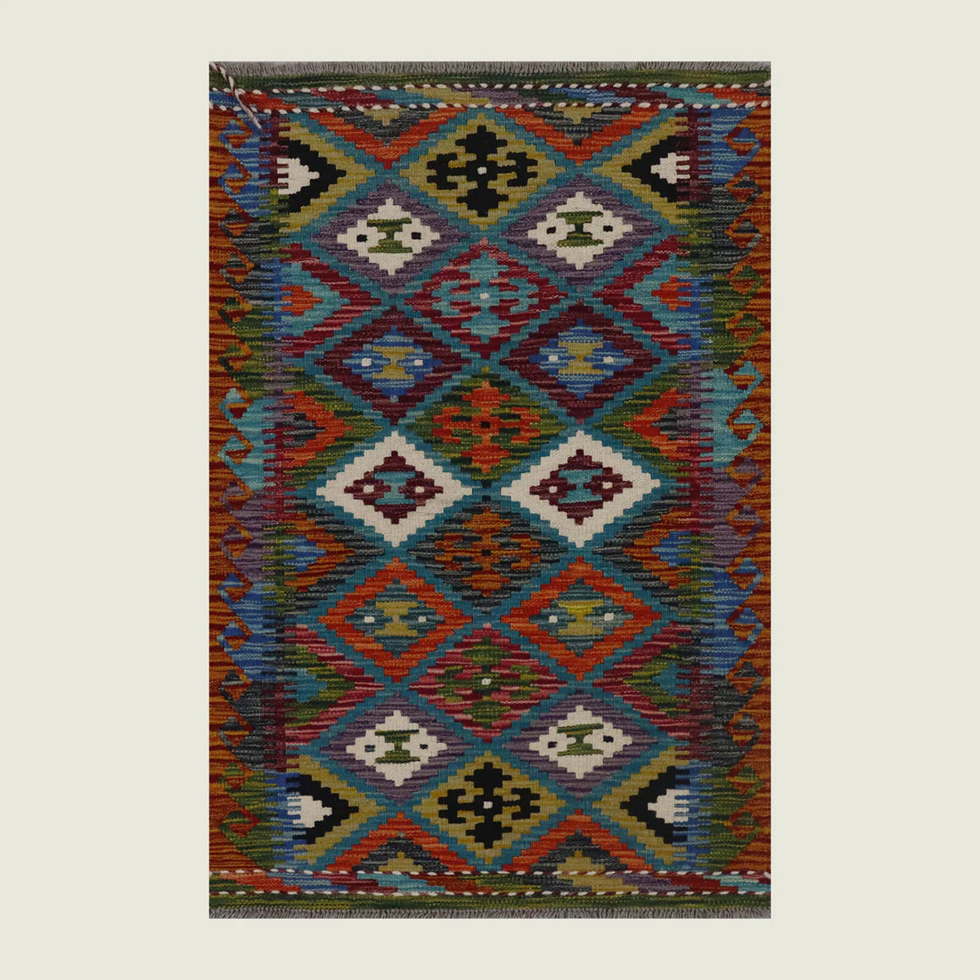 Chobi Kilim rug 125cm x 80cm Rug