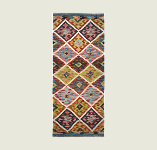 Chobi Kilim Rug 150 x 60 cm