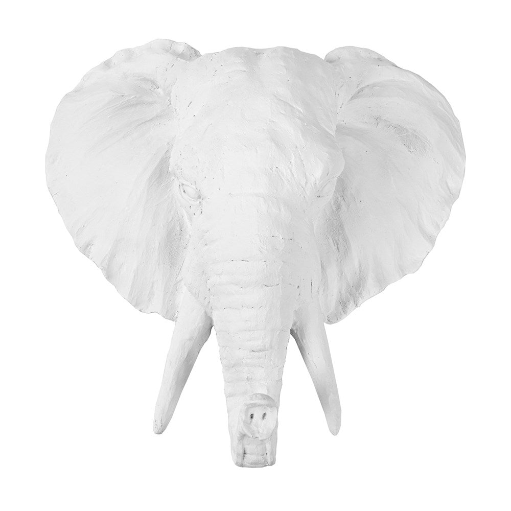 Elephant Head Wall Plaque