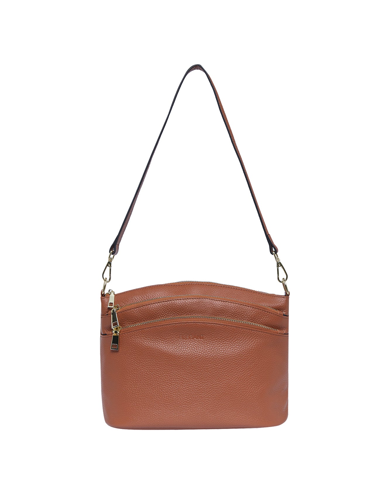 Elegant Tan Leather Handbag
