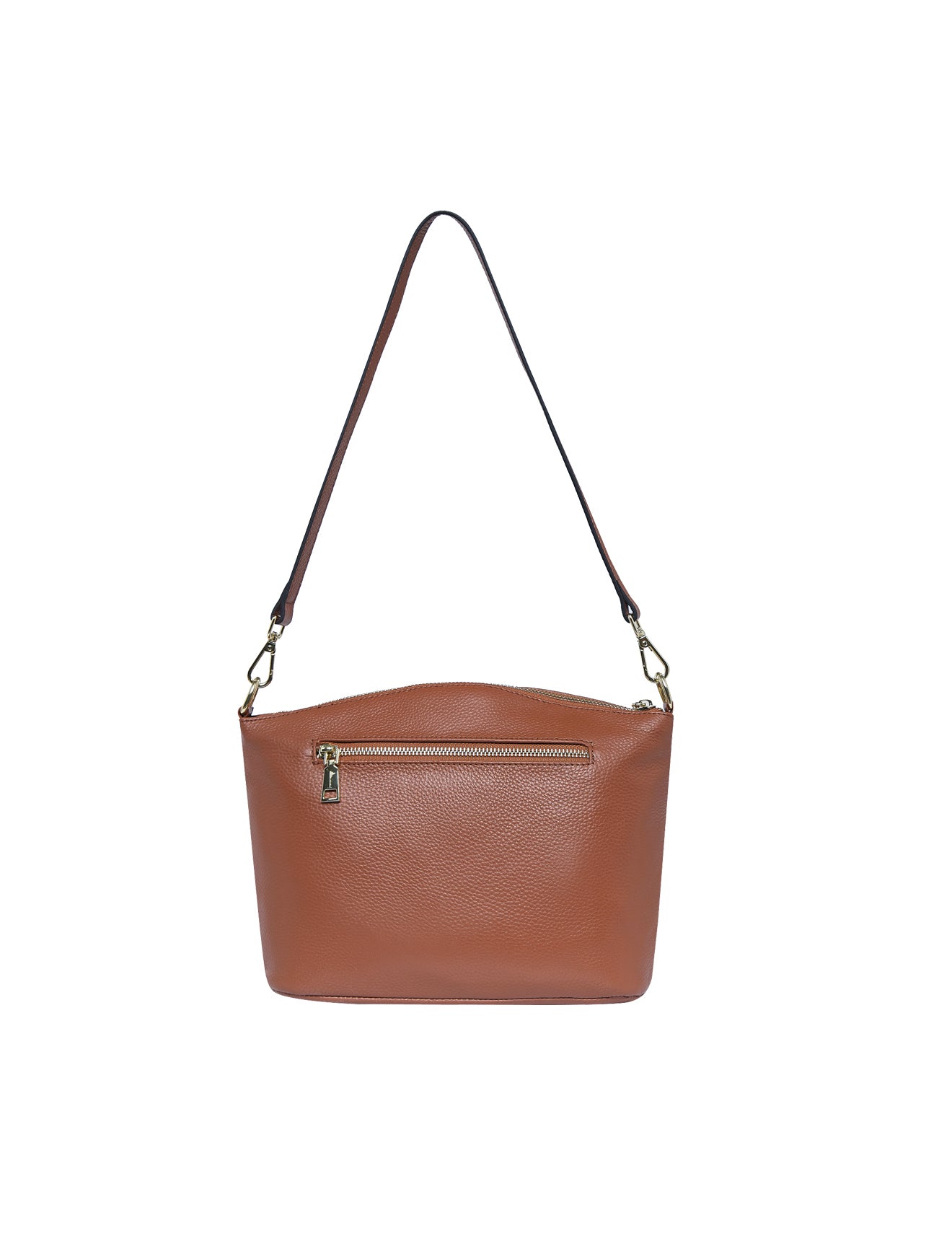 Elegant Tan Leather Handbag
