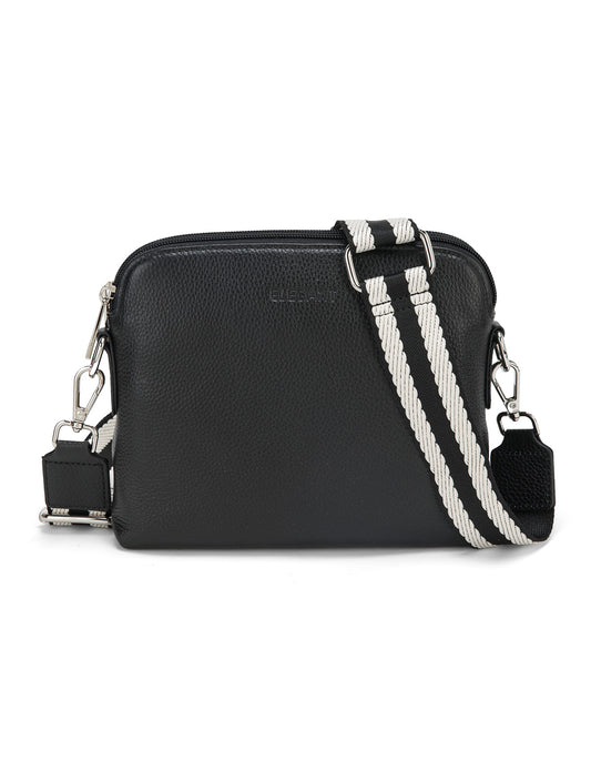 Serenade Ashley Leather bag with webbing strap