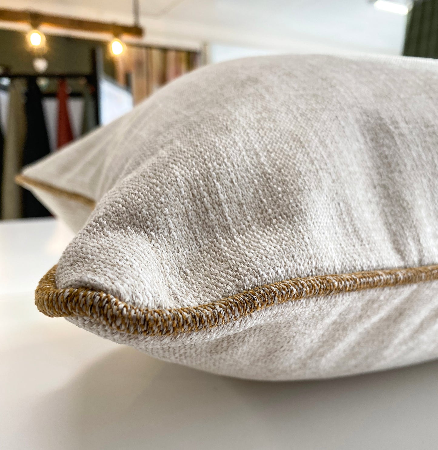 Dodge Sand Camel 550x350 Cushion