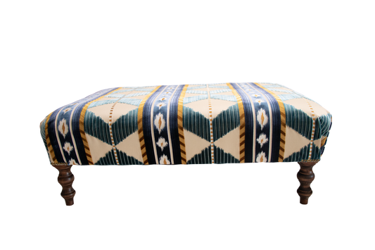 Classic Upholstered Stool – 1000mm x 700mm x 350mm High