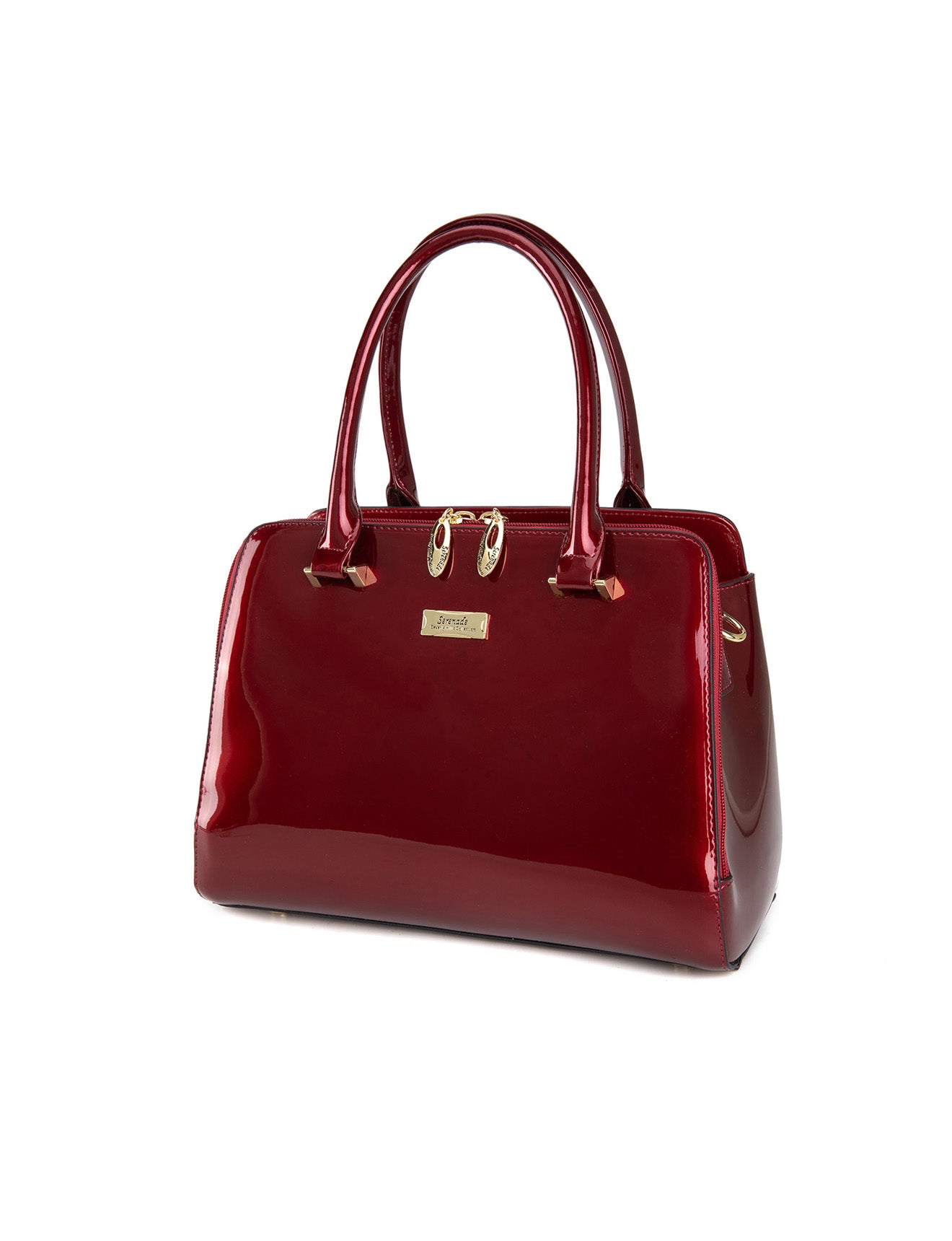 Serenade Allura Grip Handle Leather Bag