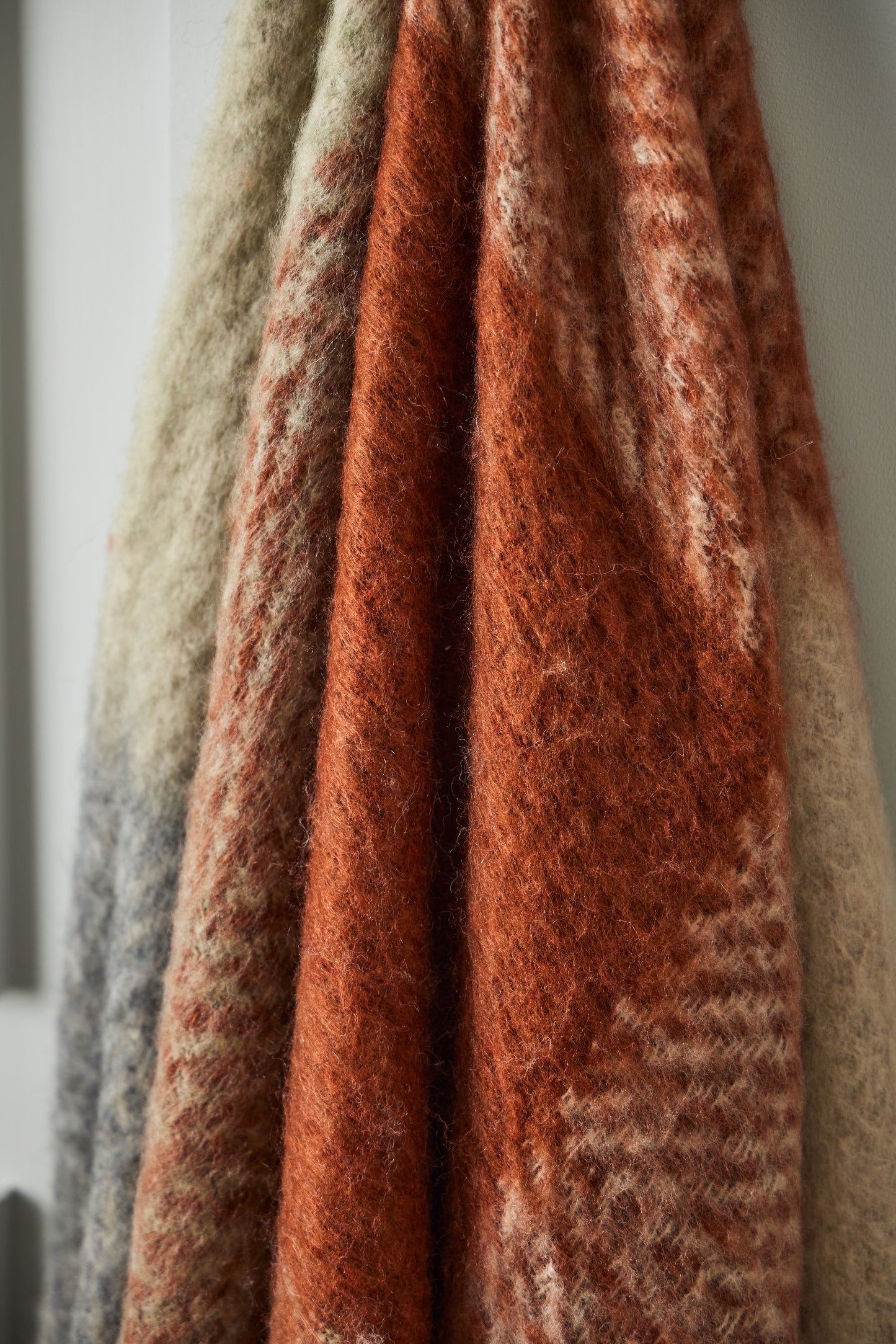 Bristol Brushed Wool Blend Throw