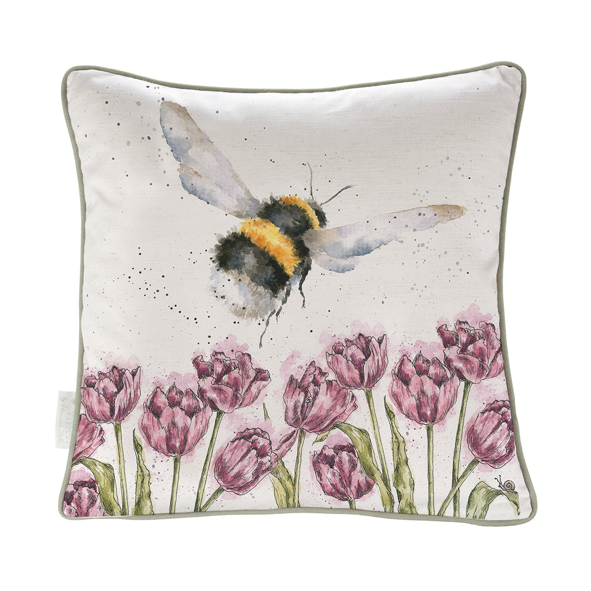 Wrendale Flight of the Bumblebee Cushion
