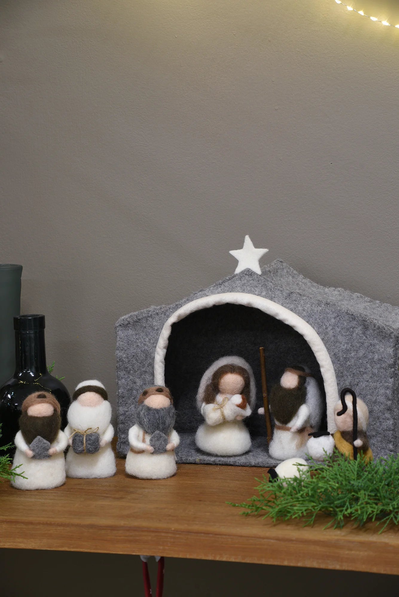 FELT Standing Nativity Set