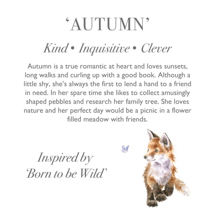 Wrendale Autumn Fox Small Plush Toy