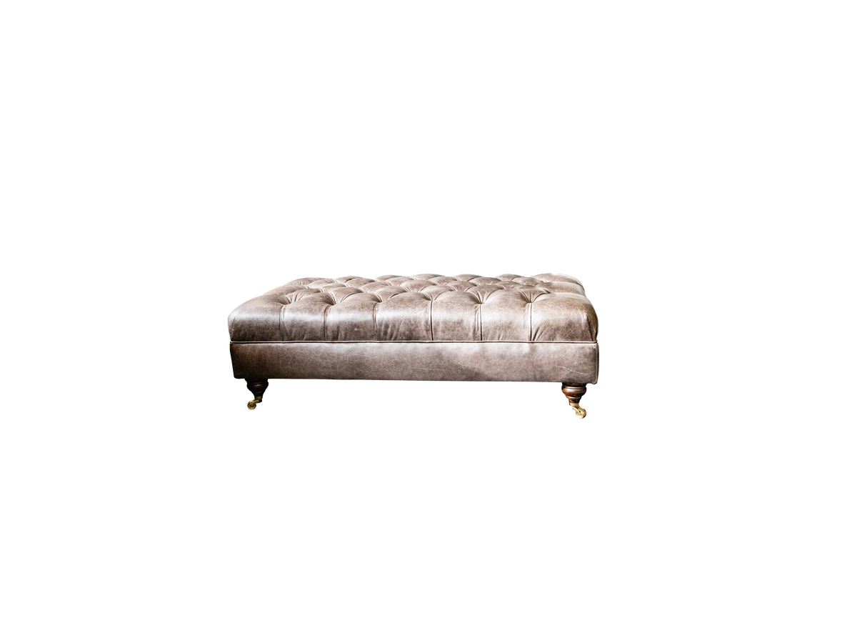 Deep Button Stool Custom made to order Classic Deep Buttoned Stool – Blanchetts