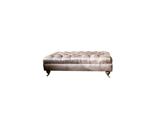 Custom made to order Classic Deep Buttoned Stool