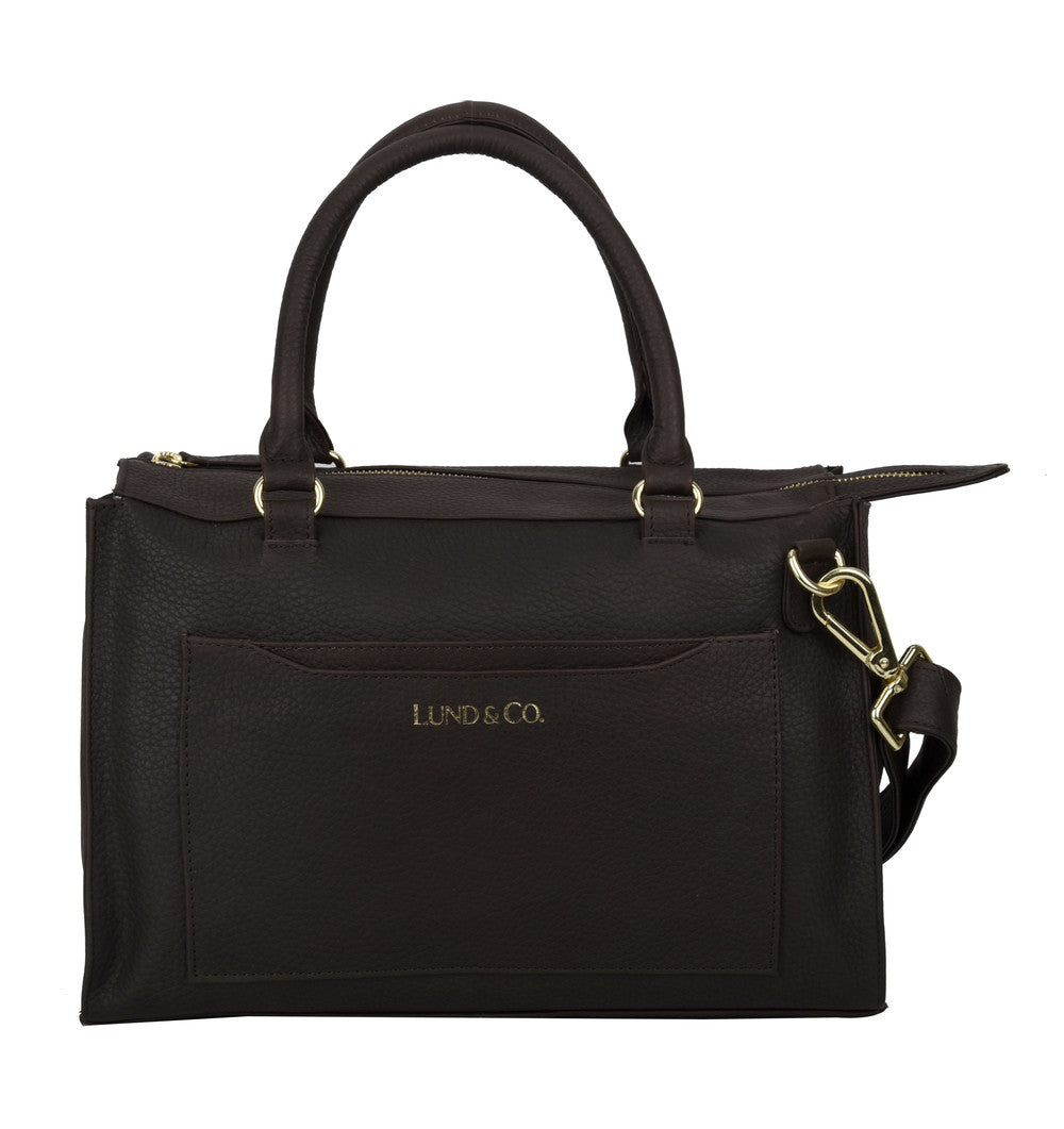 Bjork Medium Tote - Dark Brown