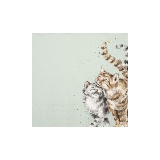 Wrendale Feline Good Lunch Paper Napkin