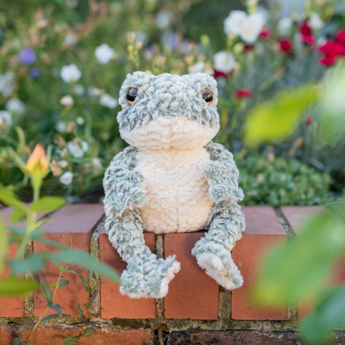 Wrendale Elliott Frog junior plush toy
