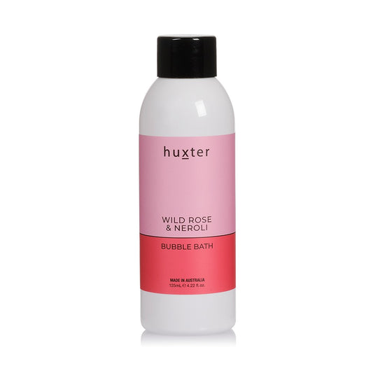 Huxter Mini Bubble Bath - Wild Rose & Neroli 125ml