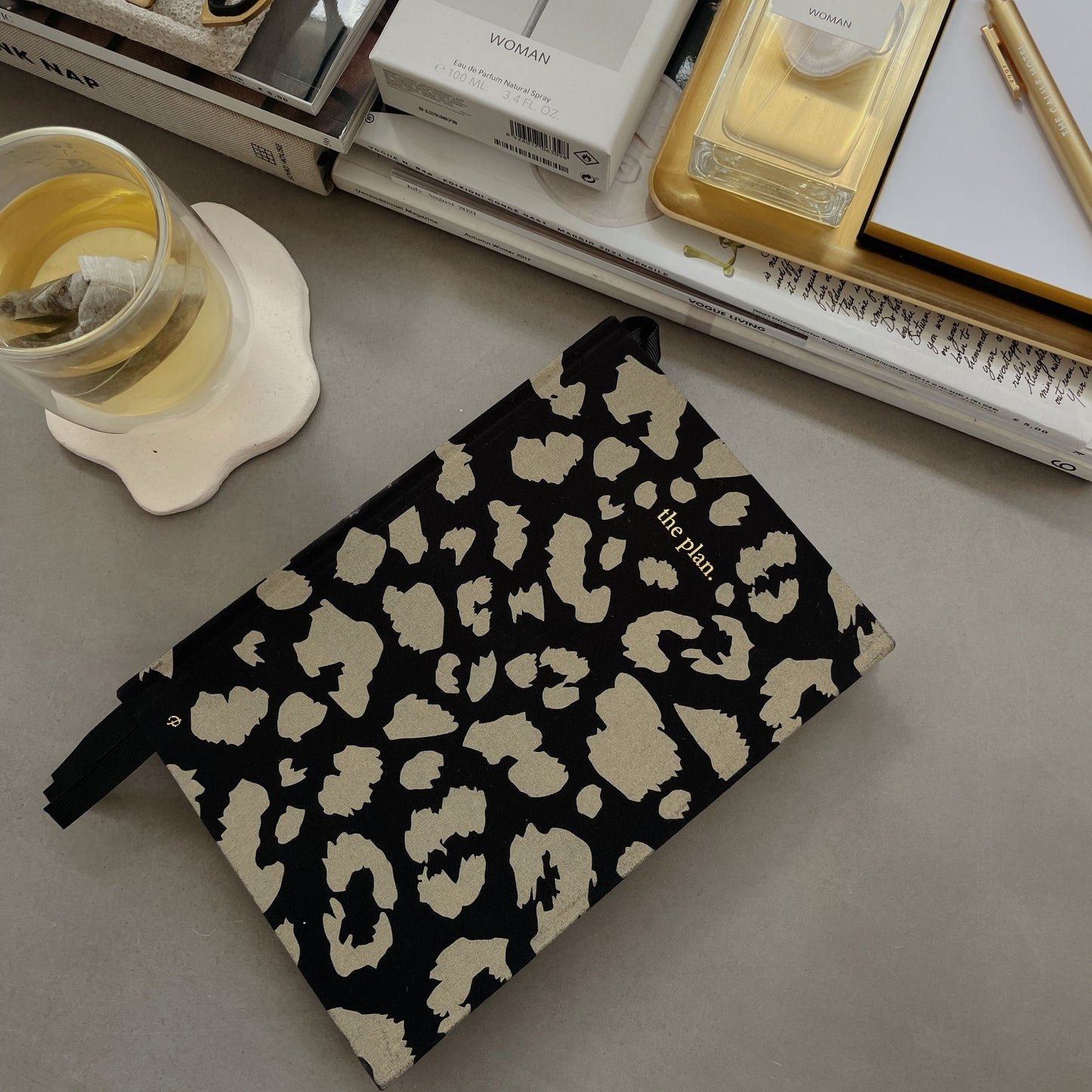 Black Leopard Notebook