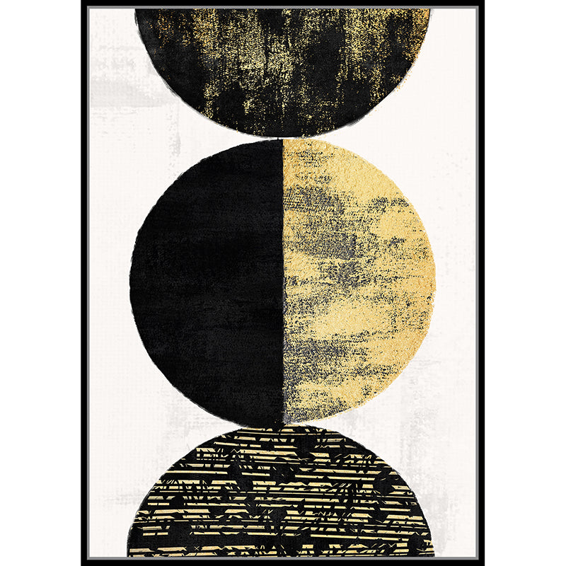 Large Canvas Print - Gold Eclipse