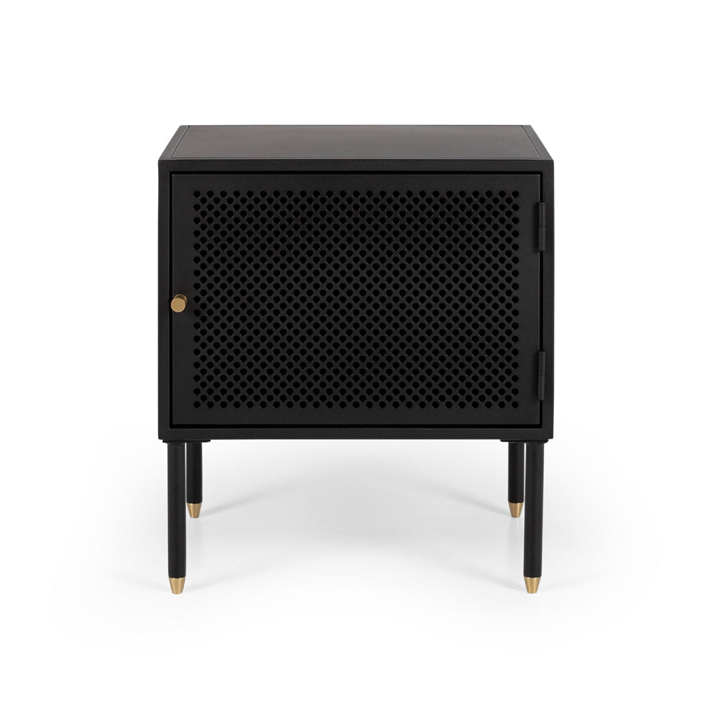 Dawn Bedside (Black) left opening