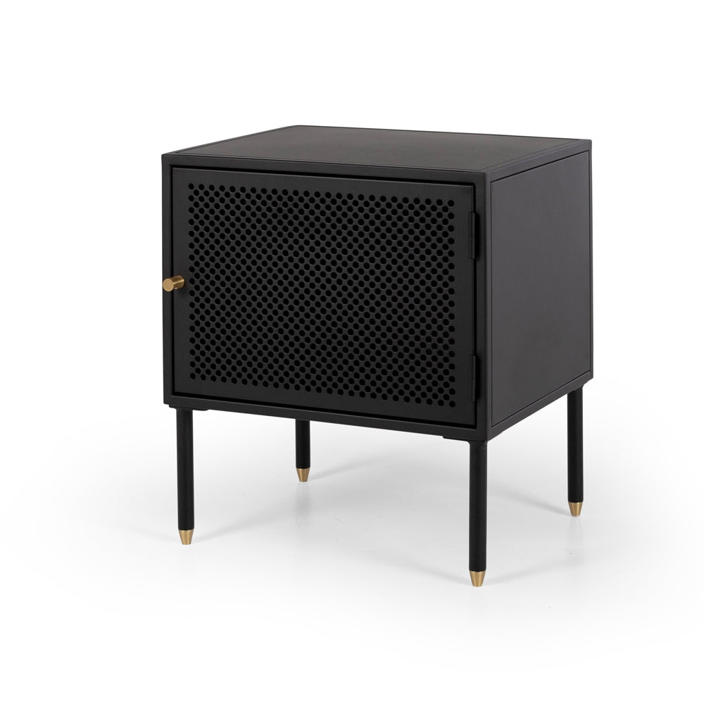 Dawn Bedside (Black) left opening